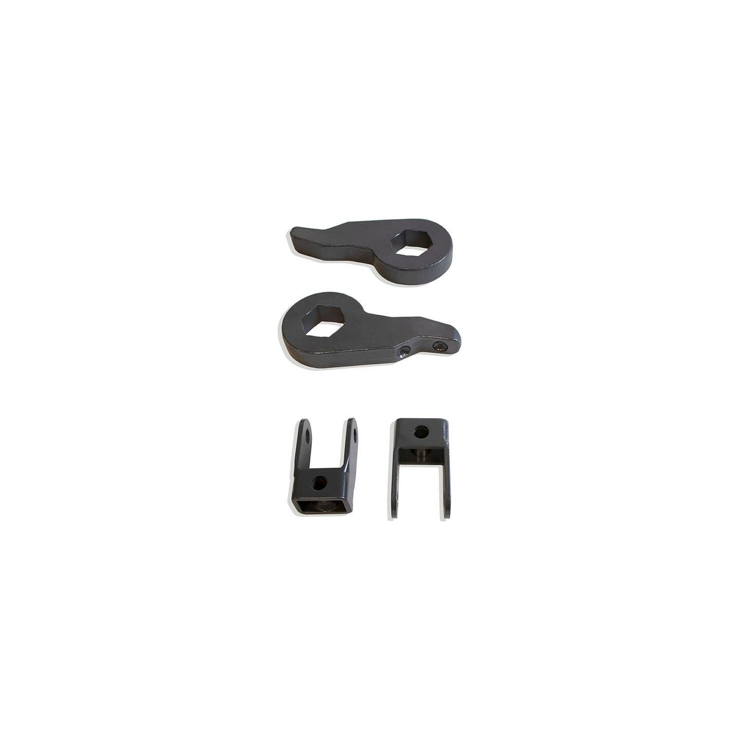 MaxTrac 880513 forged steel torsion key lift kit with shock extenders – adjustable 1–3 inch front lift – fits 2000–2006 Tahoe, Suburban, Avalanche, Yukon 1500.