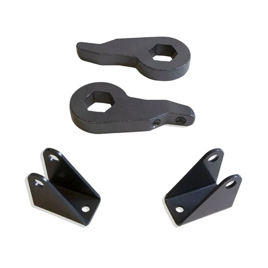 Adjustable 1-3 inch front leveling kit | Forged steel torsion keys | H2 suspension lift | MaxTrac Hummer leveling kit