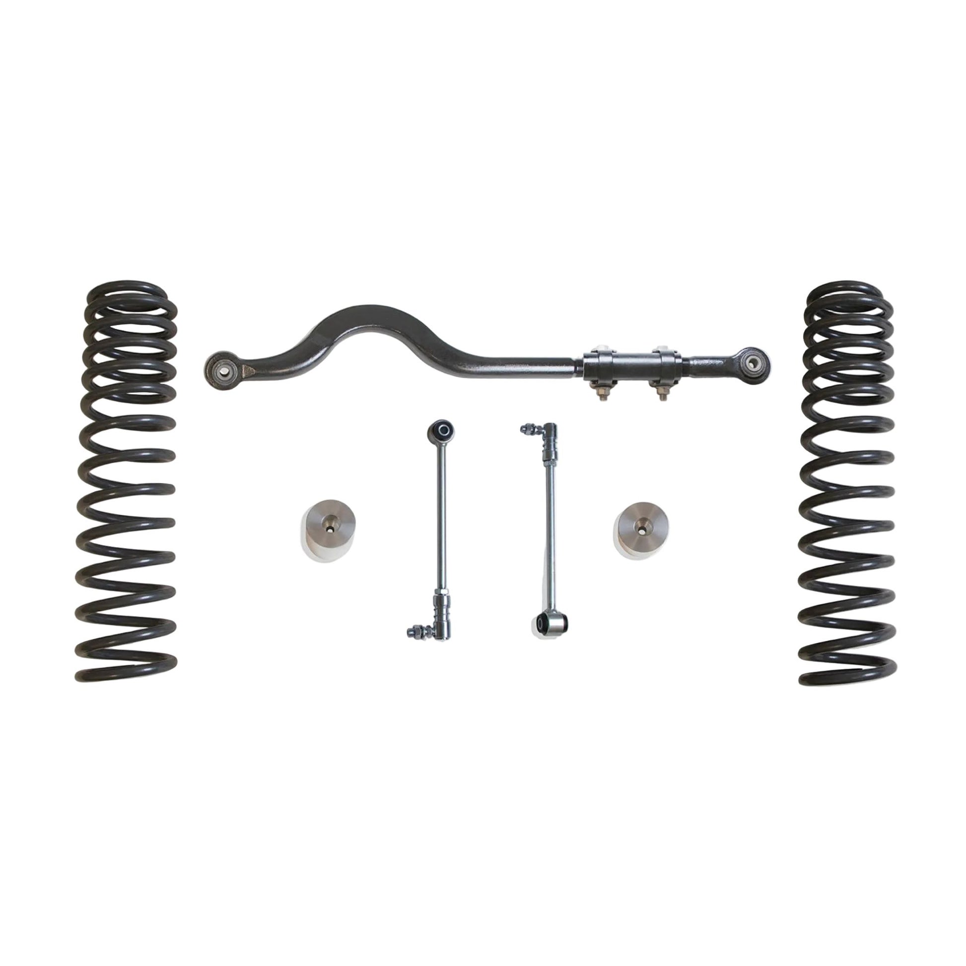 Front coils track bar bump stops and sway bar links