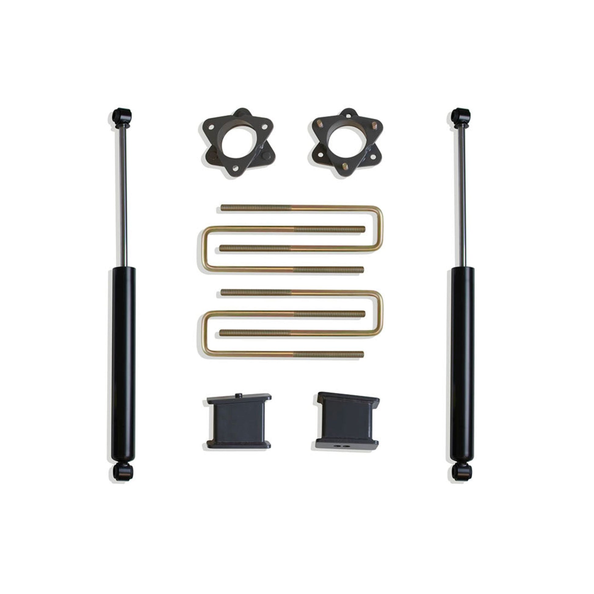 4 inch rear lift blocks and MaxTrac rear shocks | Completes 6 inch lift | Suspension upgrade