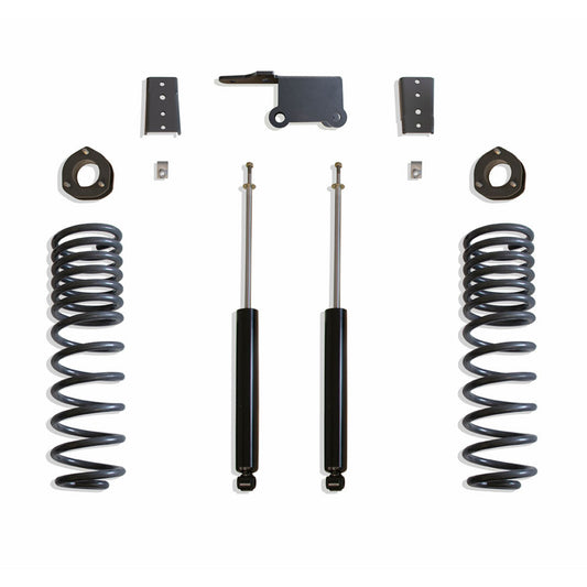 Front strut spacers rear lift coils track bar bracket sway bar brackets and MaxTrac shocks | Completes 7 inch lift