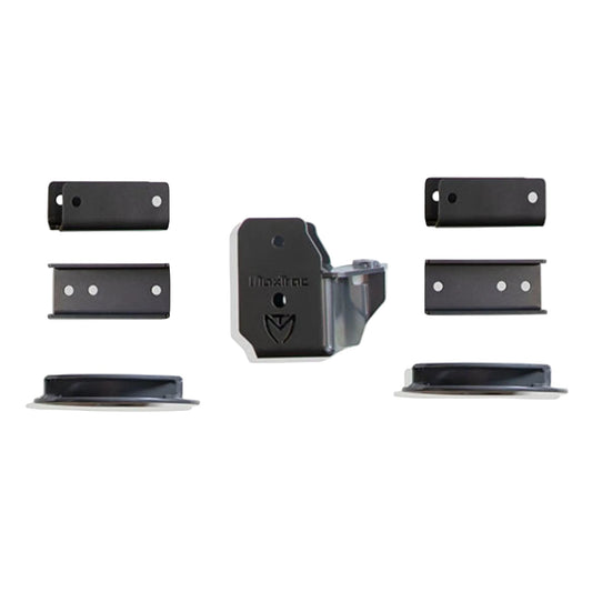 2014-2026 Ram 2500 4WD factory air suspension spacers | Ram rear lift with track bar bracket and sway bar extensions | MaxTrac Air Ride bump stop extension bracket kit | Ram 2500 suspention air spacer trakbar kit