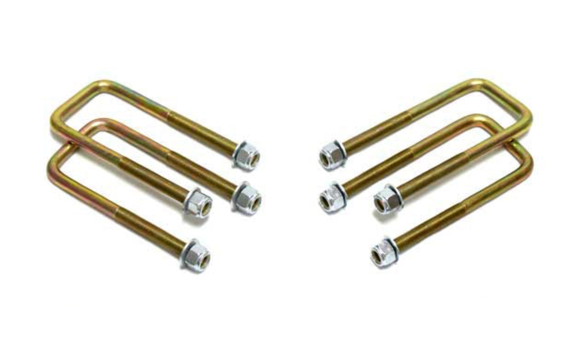 Gold zinc plated steel suspension hardware