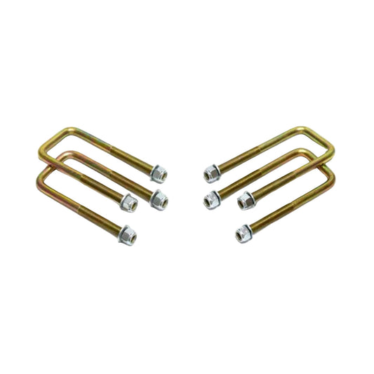 MaxTrac 910102 square U-bolts 10 x 2.625 x 9/16 for 2 inch lift blocks