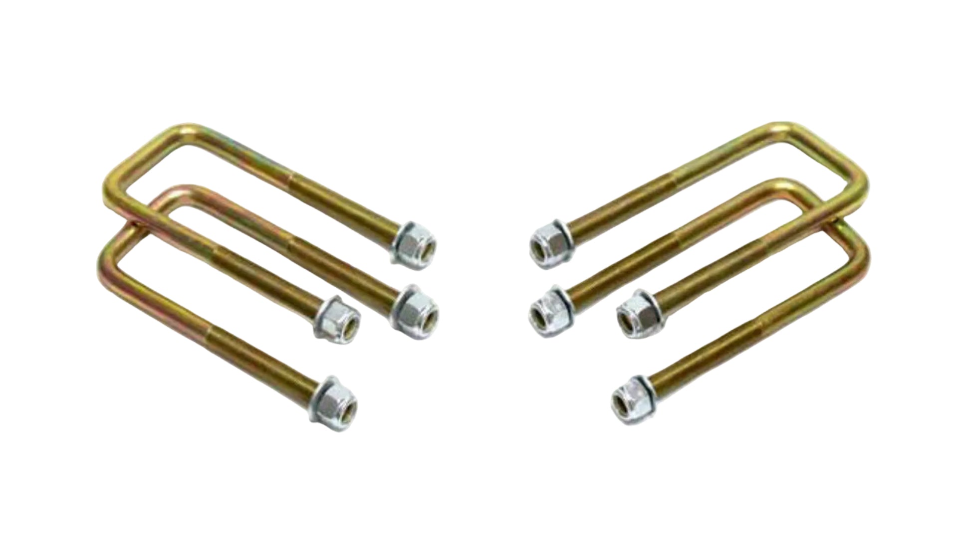 MaxTrac 910104 square U-bolts 12.5 x 2.625 x 9/16 for 3 inch to 5 inch lift blocks