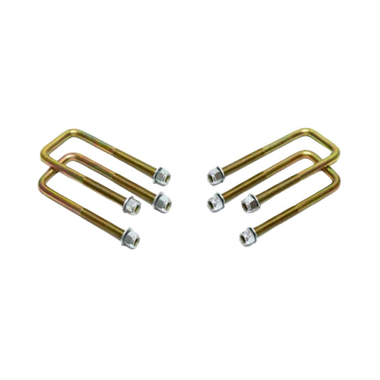 MaxTrac 910104 square U-bolts 12.5 x 2.625 x 9/16 for 3 inch to 5 inch lift blocks