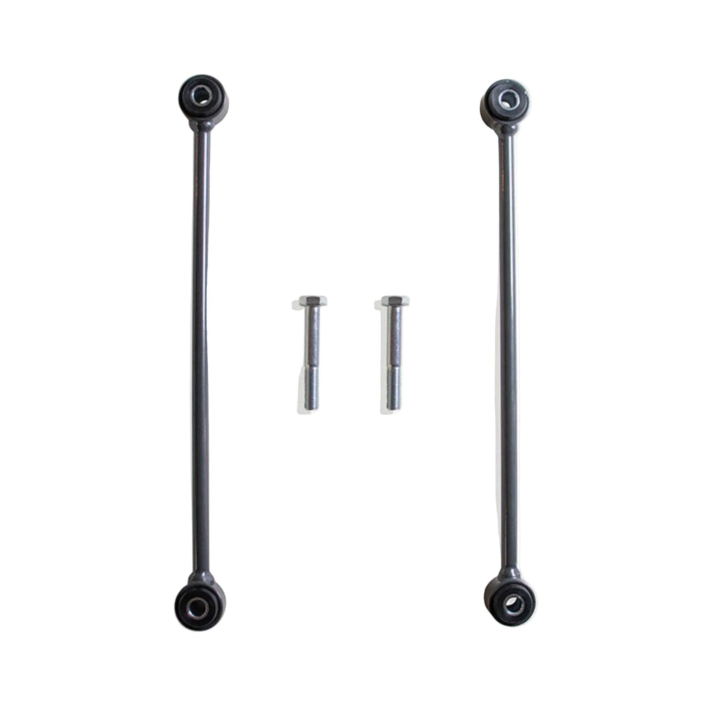 2017-2026 Ford Super Duty 4WD rear end links | MaxTrac rear sway bar links for 4 to 8 inch lifts | F-250 F-350 factory rear sway bar extended links | MaxTrac 9433RSB USA made steel end link pair