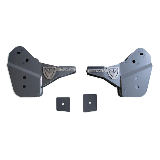 2023-2026 Ford Super Duty 4WD 4 6 8 inch lift brackets | MaxTrac radius arm relocation brackets with hardware | F-250 F-350 4WD radius arm brackets for lifted suspension | MaxTrac 944300-2 Box 2 Super Duty lift components