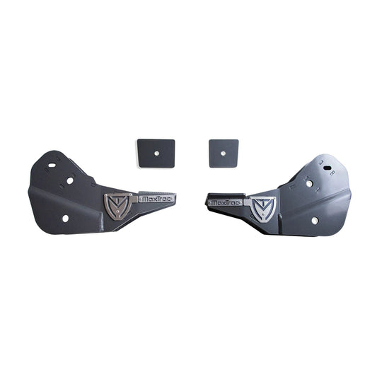 2023-2026 Ford Super Duty 4WD 2.5 inch lift brackets | MaxTrac radius arm relocation brackets and hardware | F-250 F-350 2.5 inch coil spring lift components | MaxTrac 944300-7 Box 2 Super Duty suspension kit