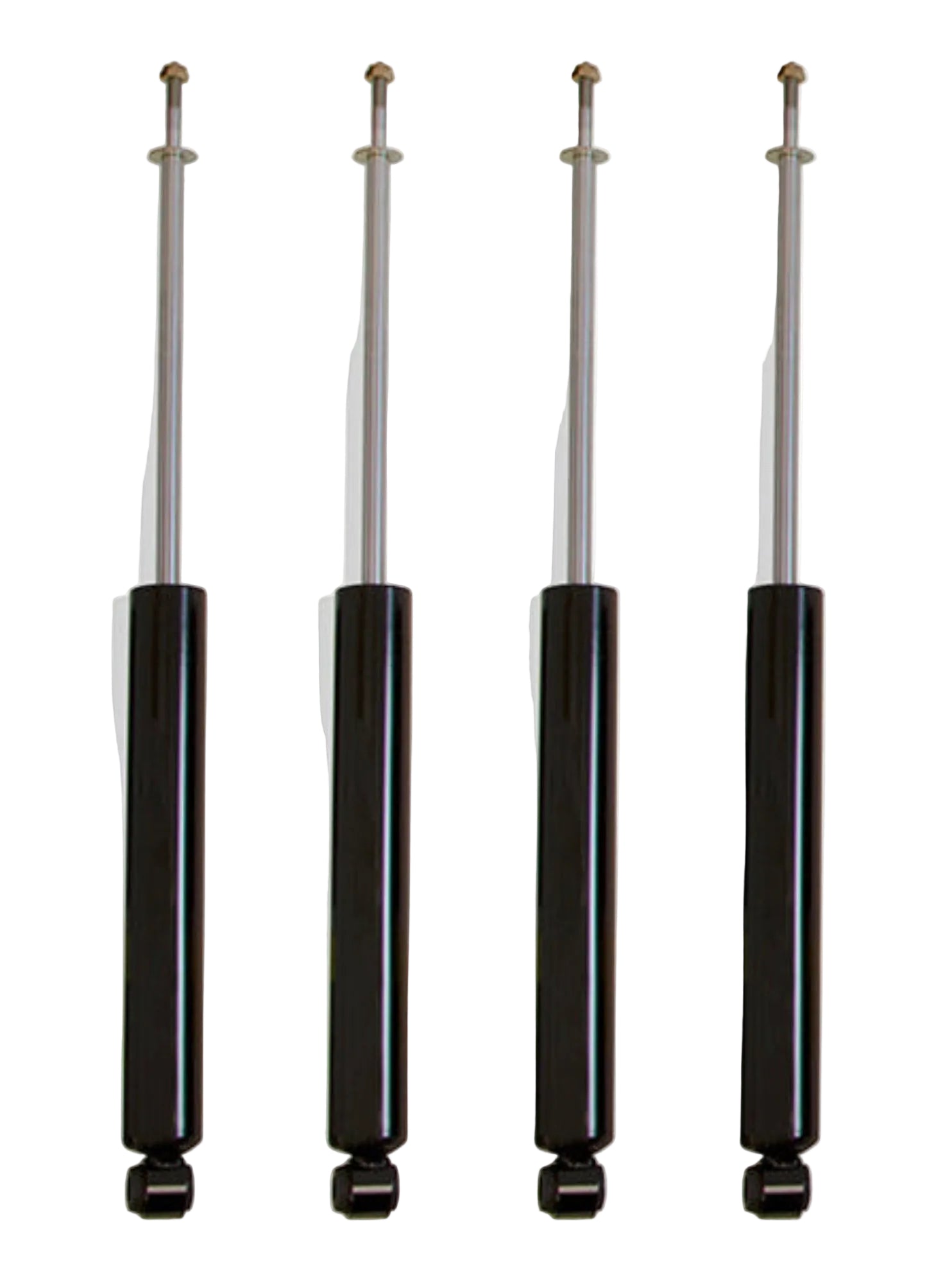 2014-2026 Ram 2500 4WD 4 inch lift shocks | MaxTrac 2650SL-8 front 2400SL-8 rear shock set | Ram 2500 factory rear air ride lift shocks | MaxTrac 947240SA gas diesel suspension shock package