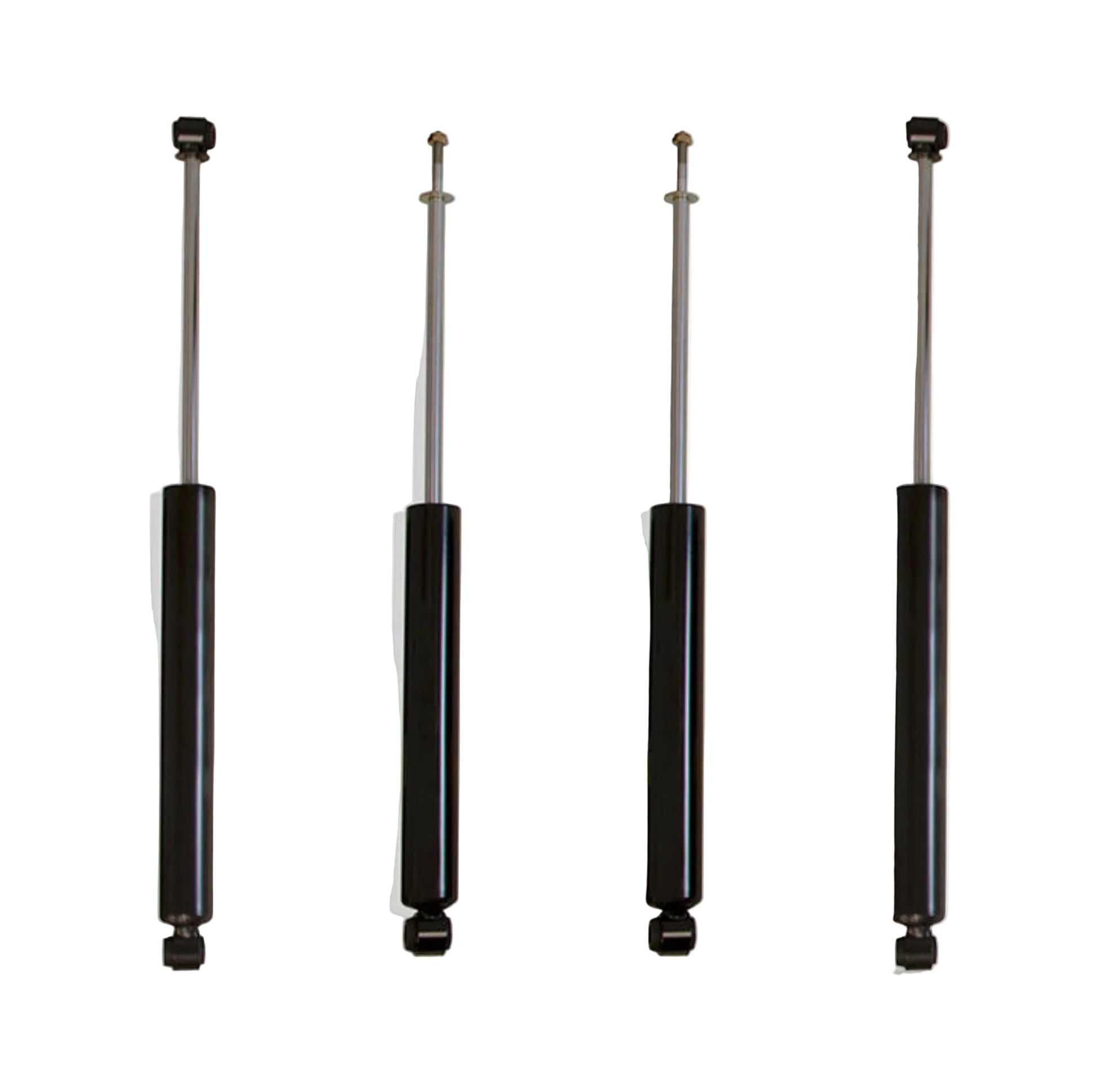 2013-2026 Ram 3500 4WD 2.5 inch lift shock set | MaxTrac 2400SL-8 front and 2800LL-4 rear shocks | Ram 3500 gas diesel four shock suspension package | MaxTrac 947325S complete lifted Ram 3500 shock set