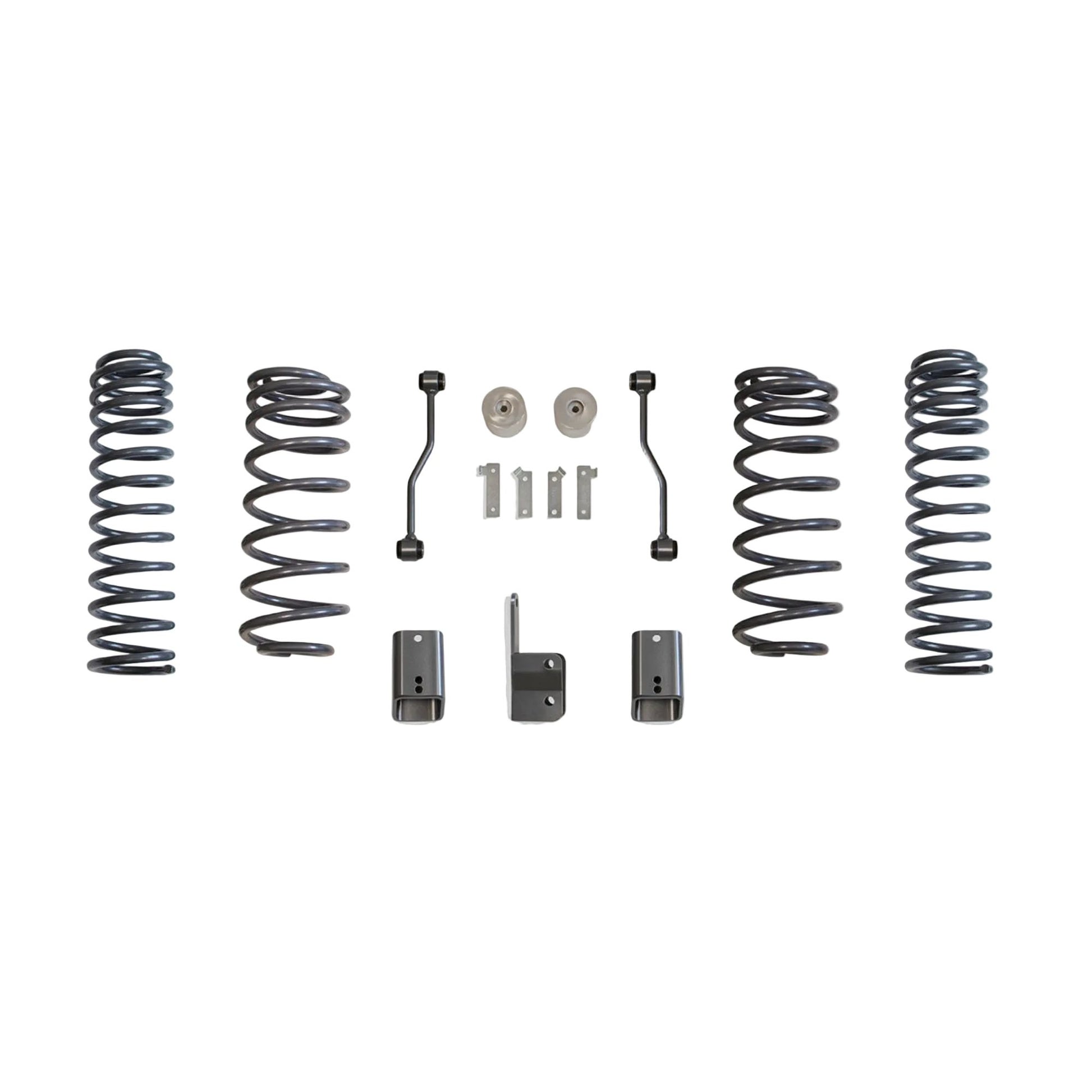 Coil spring lift kit without shocks