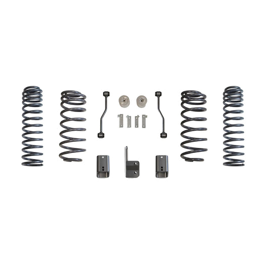 Coil spring lift kit without shocks