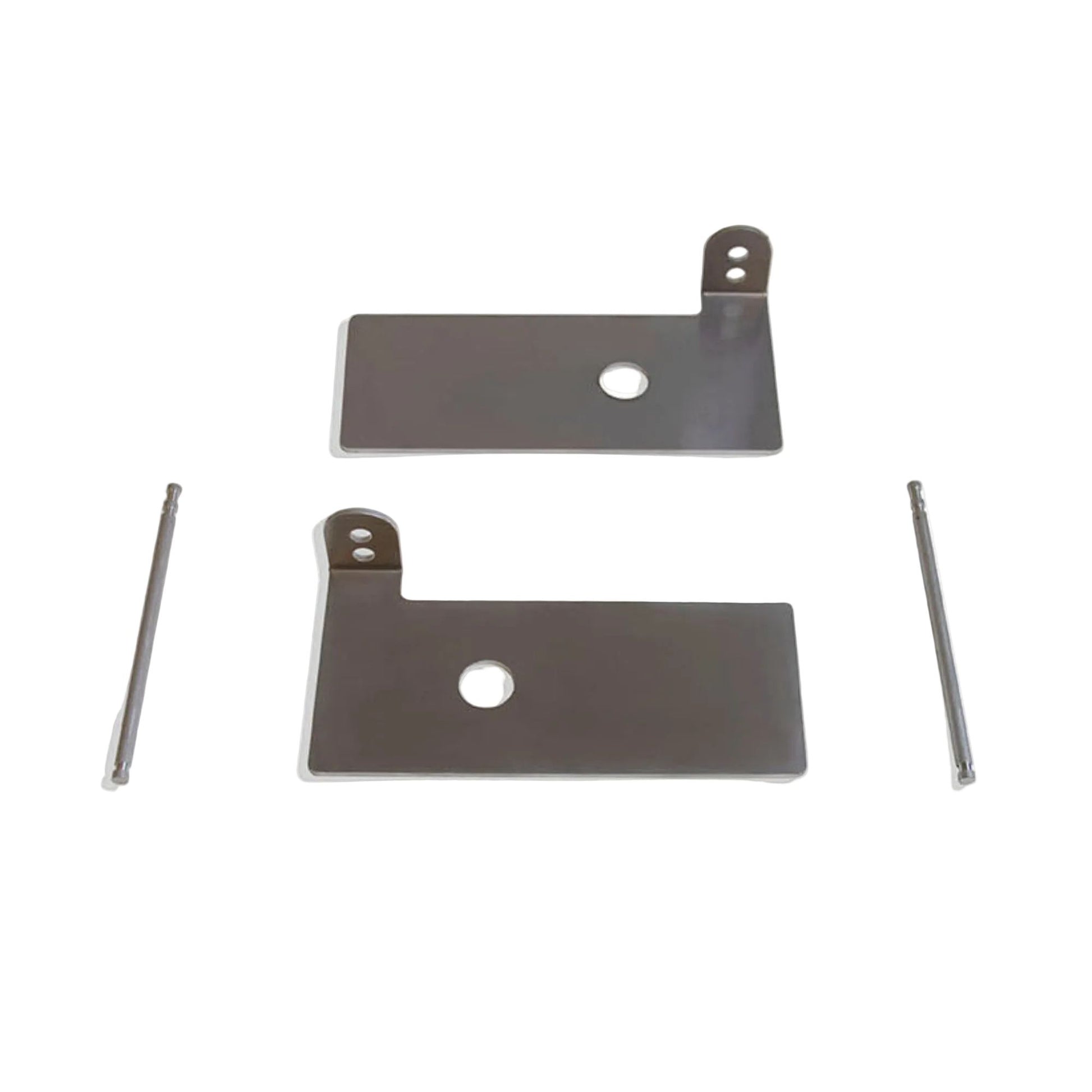 Front rods and rear relocation plates