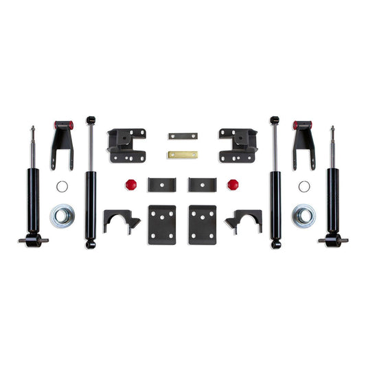 MaxTrac K331324S 2/4 Lowering Kit for 2014–2018 Chevy Silverado GMC Sierra 1500