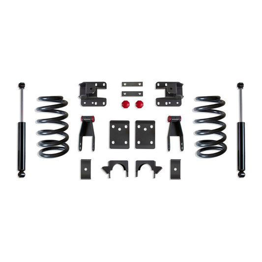 MaxTrac K331324 2/4 Lowering Kit – Fits 2007–2013 Silverado/Sierra 1500 2WD