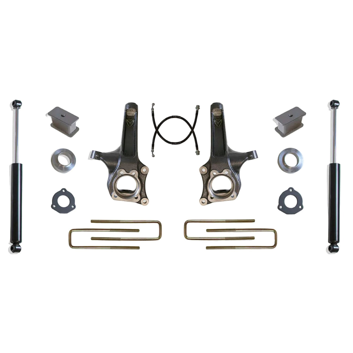 MaxTrac lift kit for GMC Canyon with rear shocks | Max Trac Colorado Canyon suspension lift kit | 2015-2022 Colorado 6.5 inch lift kit