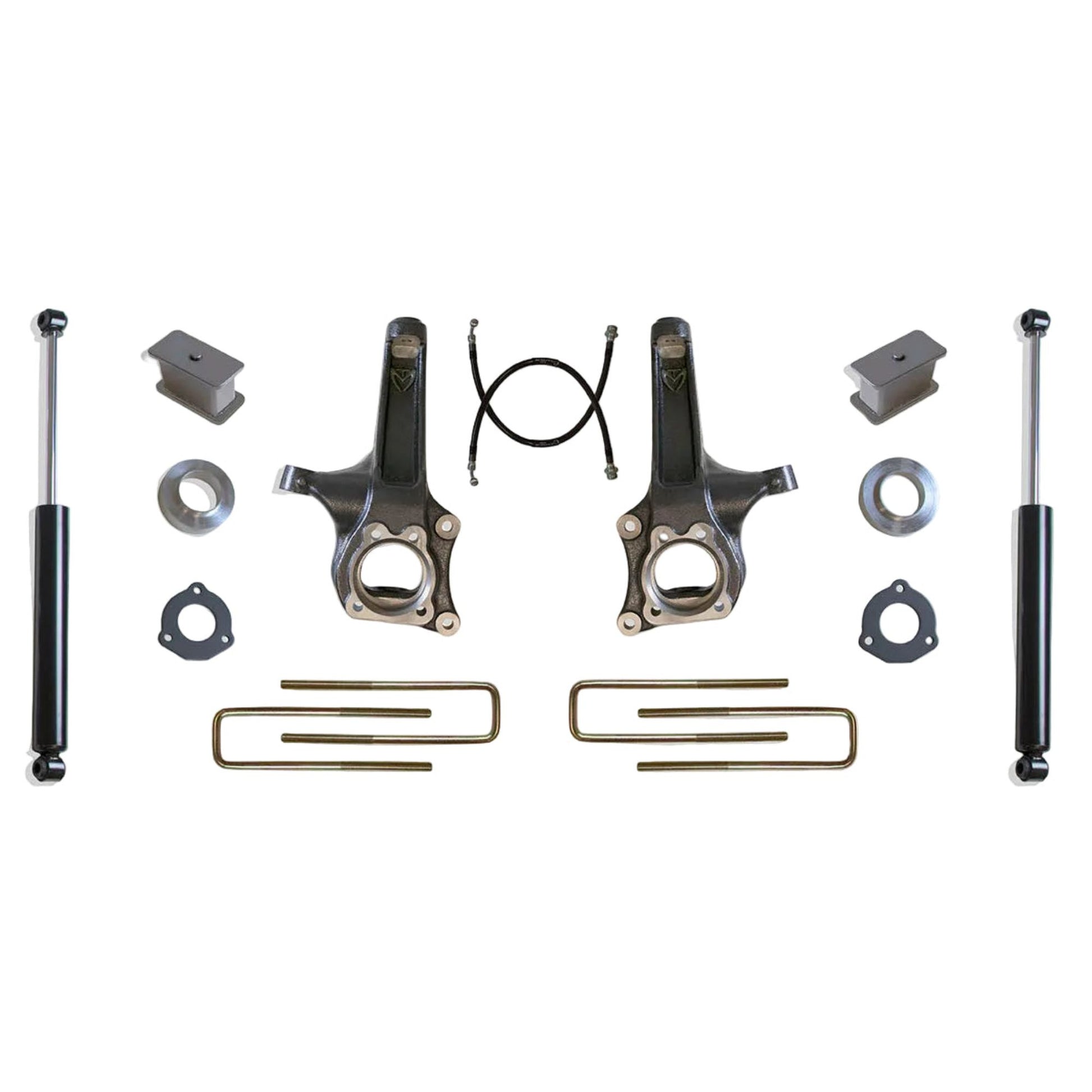 MaxTrac lift kit for GMC Canyon with rear shocks | Max Trac Colorado Canyon suspension lift kit | 2015-2022 Colorado 6.5 inch lift kit