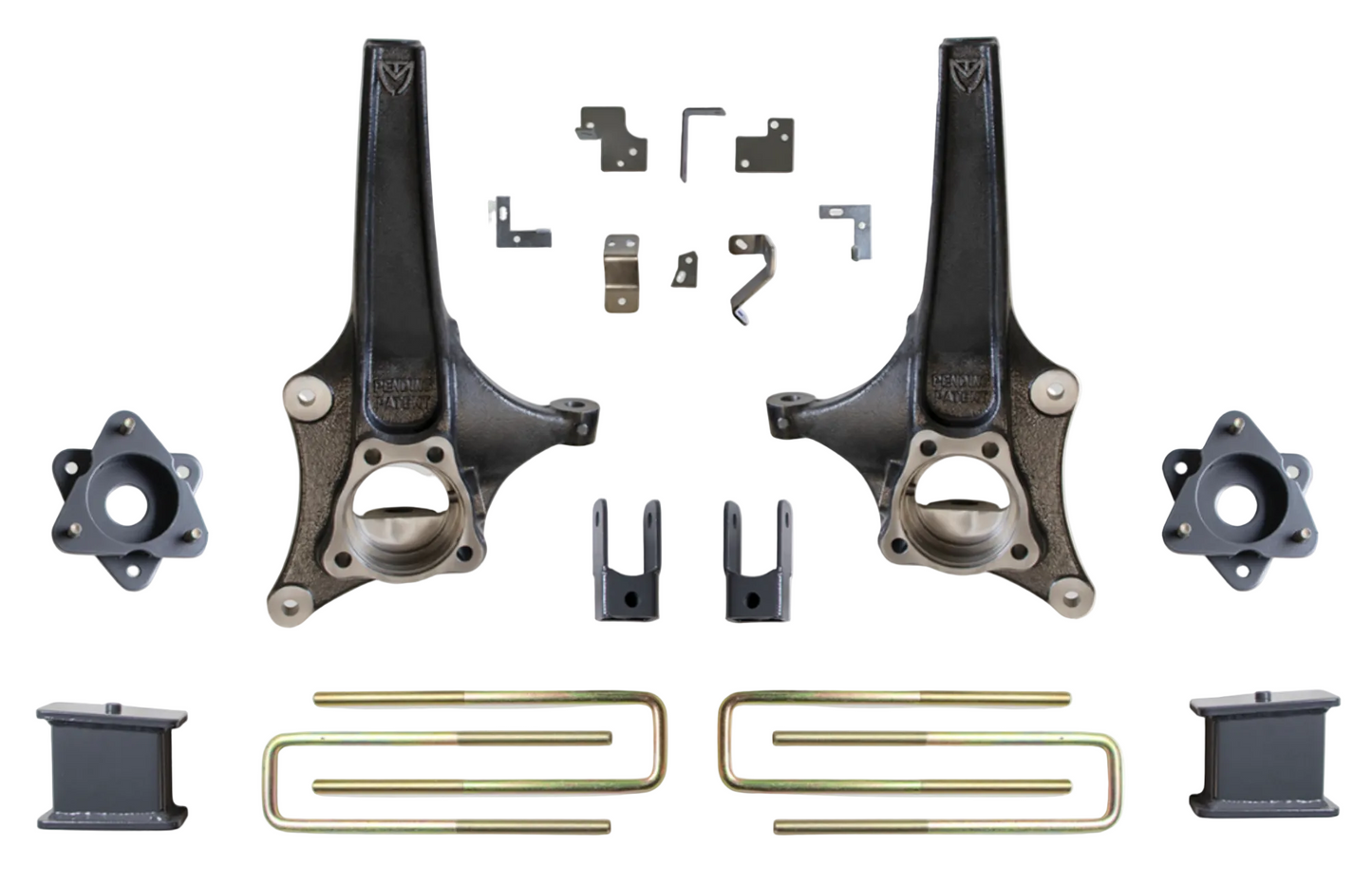 GMC Sierra Adaptive Ride 6.5 inch lift kit | MaxTrac 2WD Silverado lift kit | Max Trac K881964MR