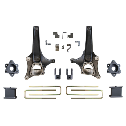 GMC Sierra Adaptive Ride 6.5 inch lift kit | MaxTrac 2WD Silverado lift kit | Max Trac K881964MR