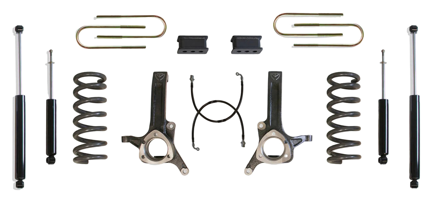 MaxTrac Ram 3500 dually lift kit with spindles and brake lines | Ram 3500 diesel dually suspension lift kit | Max Trac K882262DXL lift kit
