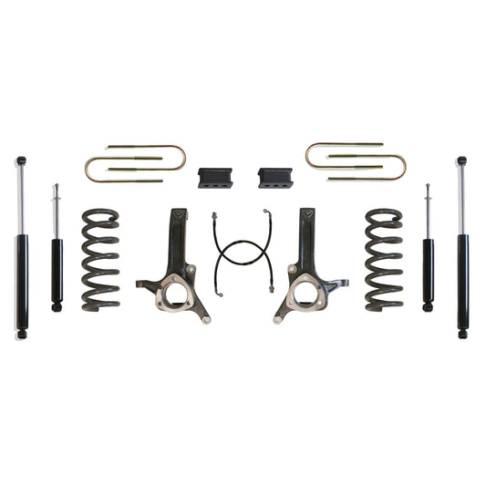 MaxTrac Ram 3500 dually lift kit with spindles and brake lines | Ram 3500 diesel dually suspension lift kit | Max Trac K882262DXL lift kit