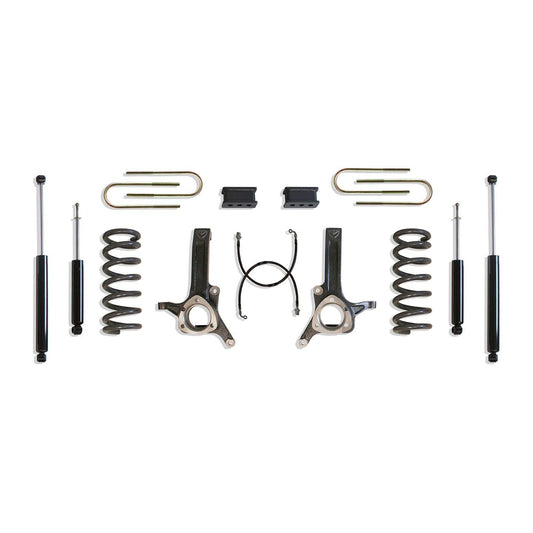 MaxTrac K882262D 6.5" Lift Kit for 2003–2008 Ram 2500/3500 2WD Diesel with coils, spindles, brake lines, lift blocks, U-bolts, and shocks