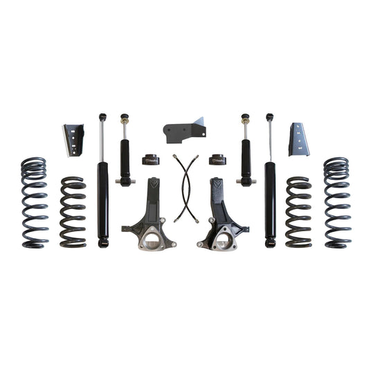 MaxTrac lift kit with coils spindles and shocks | Max Trac Ram 1500 5-lug suspension lift | Ram 1500 7 inch lift with 37 inch tire clearance