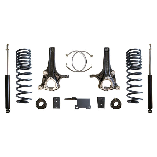 MaxTrac lift kit with spindles rear coils and shocks | Max Trac Ram 1500 7 inch suspension lift | Ram 1500 lift kit with 37 inch tire clearance