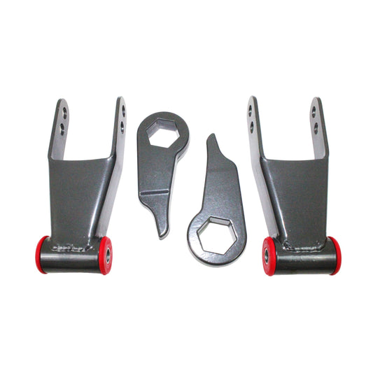 MaxTrac K883032C 3"/2" Leveling Lift Kit for 1998–2009 Ford Ranger with torsion keys and shackles