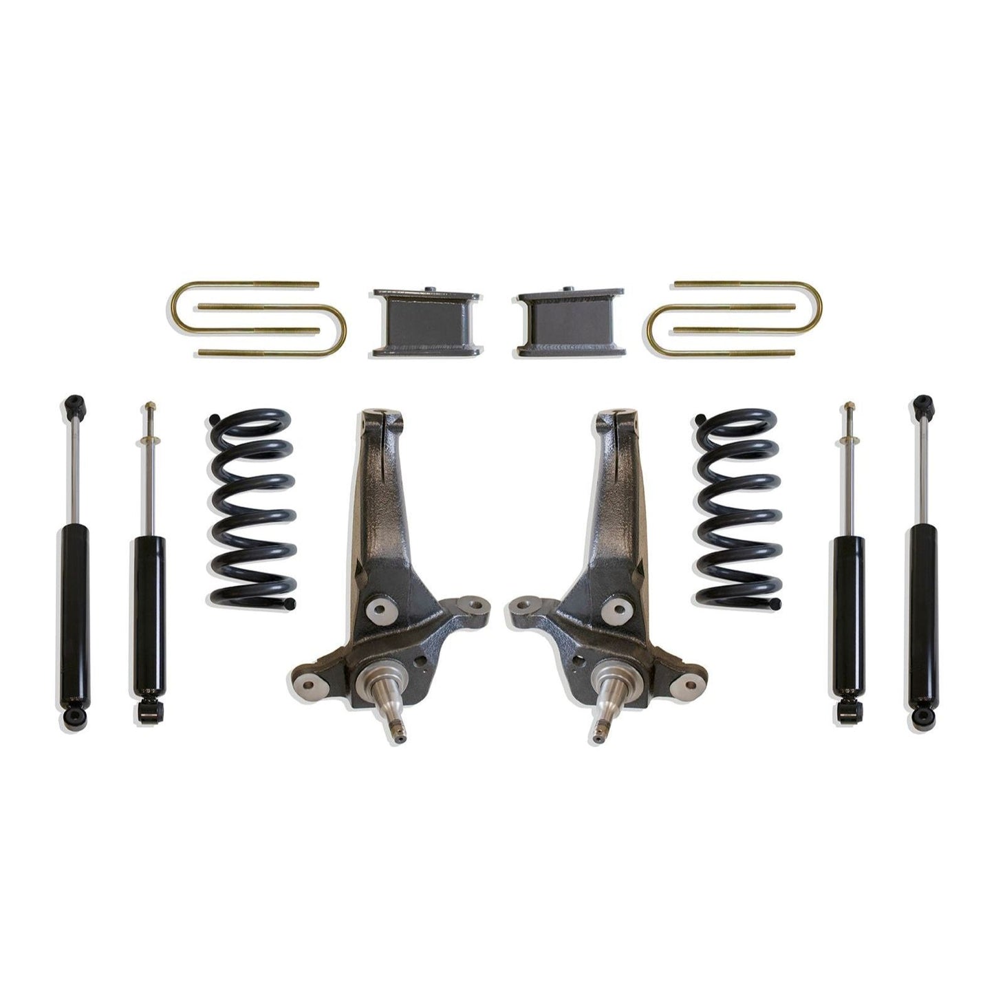 MaxTrac K883063A 6/3 Lift Kit Fits 1998-2000 Ranger 2wd w/Front Coil Springs (non stabilitrak models)