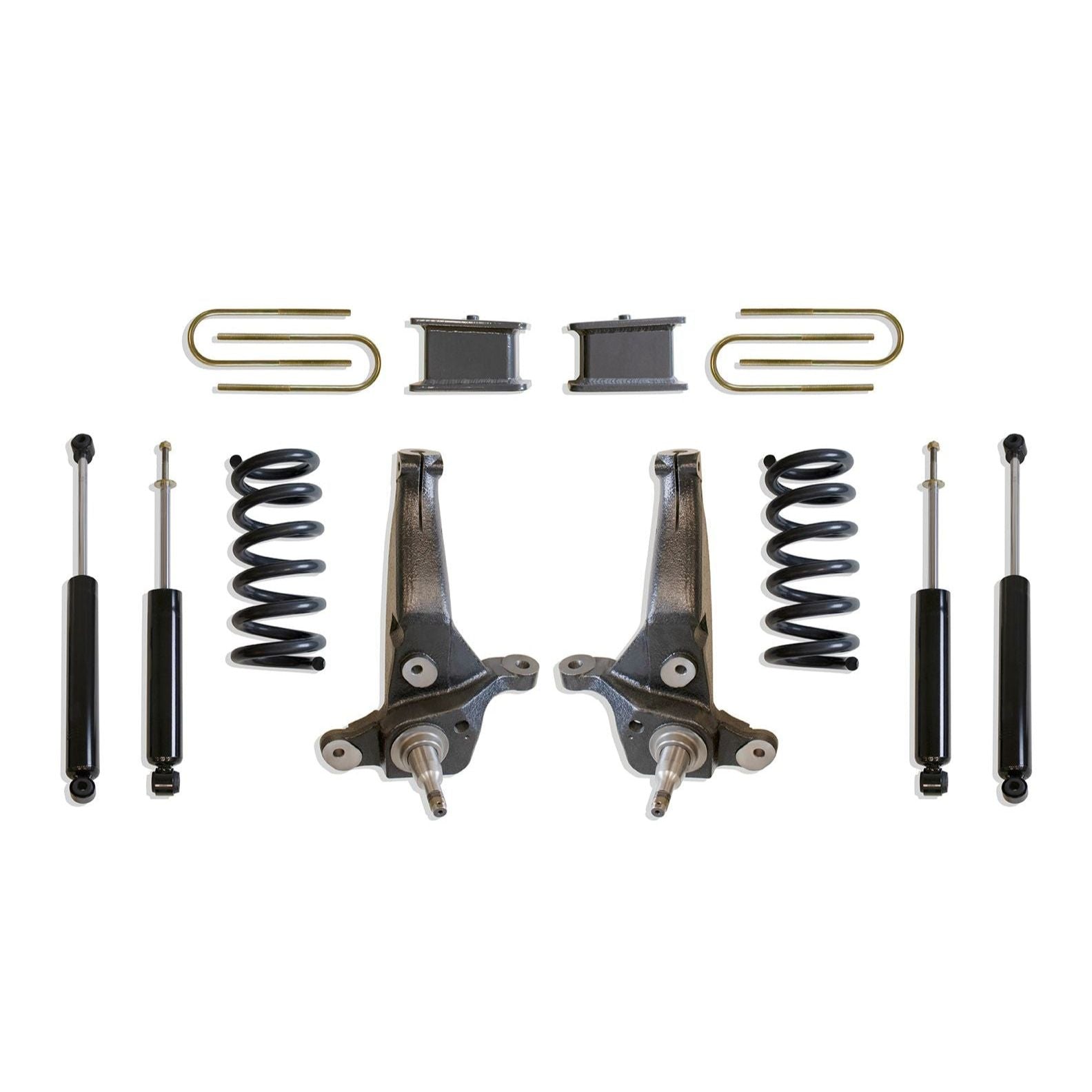 MaxTrac K883063A 6/3 Lift Kit Fits 1998-2000 Ranger 2wd w/Front Coil Springs (non stabilitrak models)