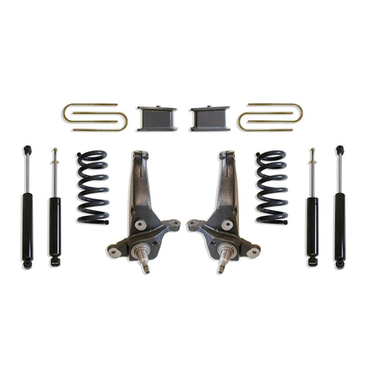 MaxTrac K883063A 6/3 Lift Kit Fits 1998-2000 Ranger 2wd w/Front Coil Springs (non stabilitrak models)
