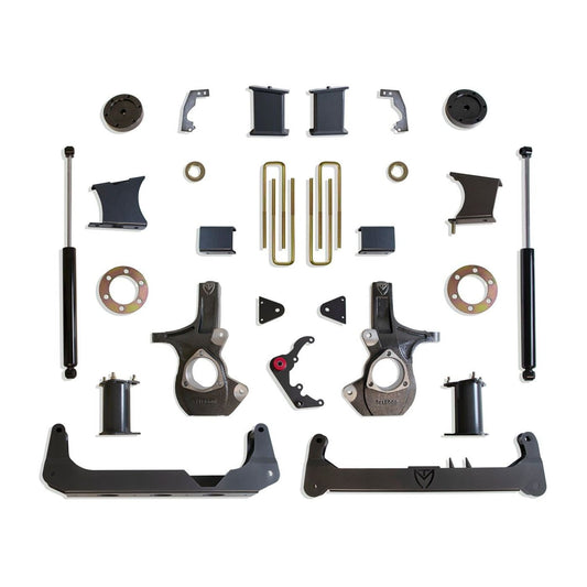 MaxTrac K941570A 7/5 MaxPro Lift Kit Fits 2014-18 Silverado 1500 4x4