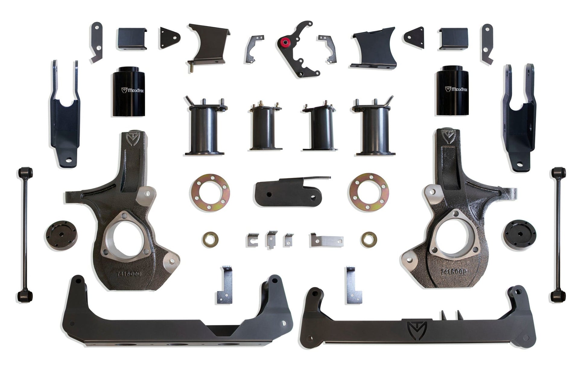 MaxTrac 7 inch lift kit for Yukon and Suburban 4WD | Max Trac crossmember lift kit with differential drops and MagneRide brackets | 2015-2020 GM SUV 4WD suspension lift kit