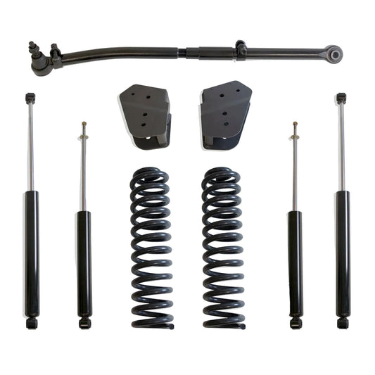 MaxTrac Super Duty lift kit with adjustable track bar | Ford Super Duty 2.5 inch suspension lift kit | Max Trac K943325 lift kit