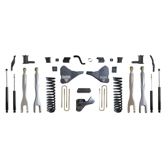 MaxTrac forged aluminum 4-link Super Duty lift kit | Ford Super Duty 6 inch lift with MaxTrac shocks | Max Trac K944362L