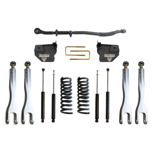 MaxTrac Ram 2500 lift kit with forged aluminum 4-links | Ram 2500 diesel 2.5 inch suspension lift kit | Max Trac K947225L lift kit