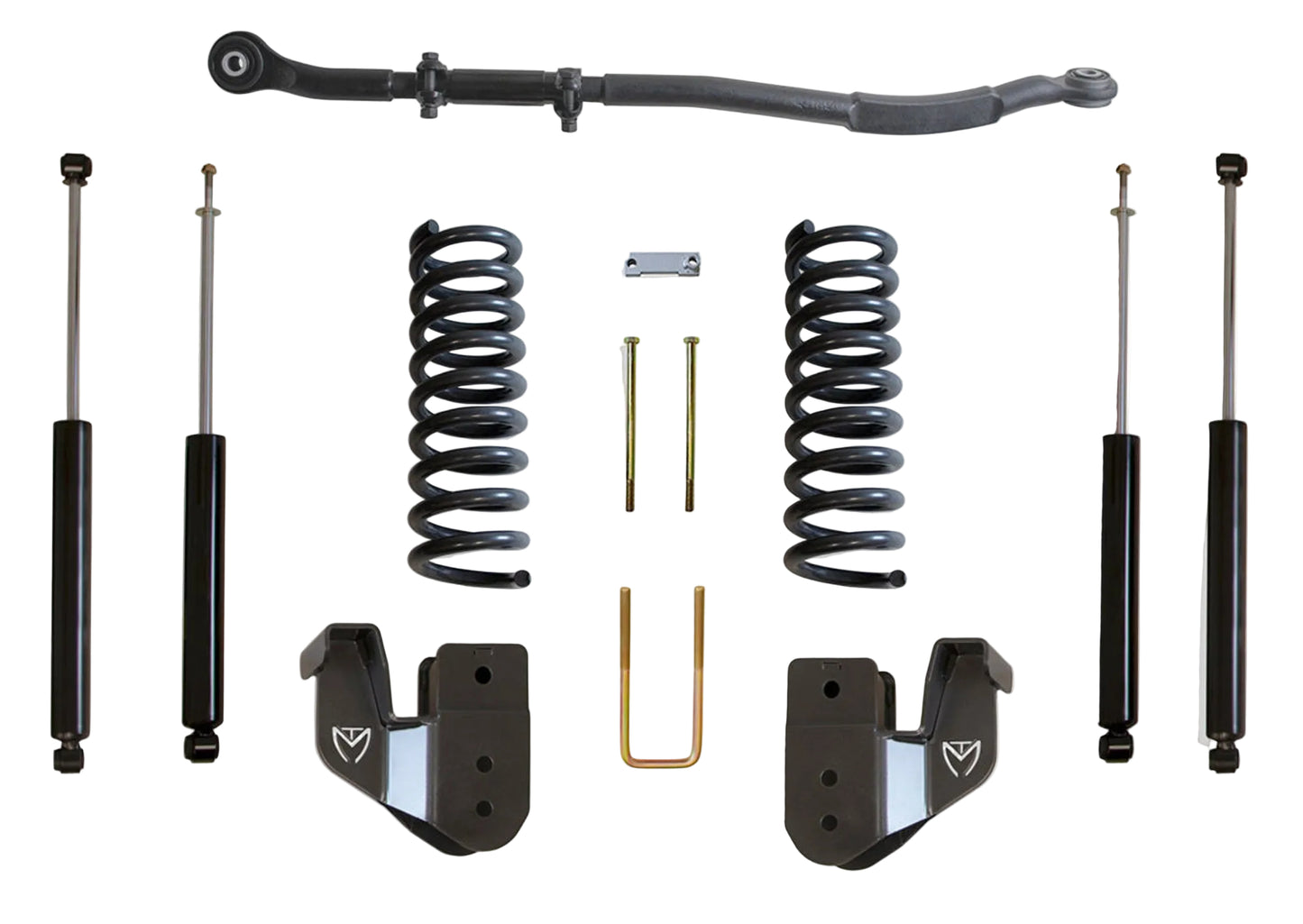 MaxTrac Ram 2500 lift kit with adjustable track bar | Ram 2500 diesel 2.5 inch suspension lift kit | Max Trac K947225 lift kit
