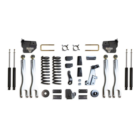 MaxTrac forged aluminum 4-link lift kit with diesel coils and shocks | Max Trac Ram 2500 suspension lift | Ram 2500 6 inch lift with 38 inch tire clearance