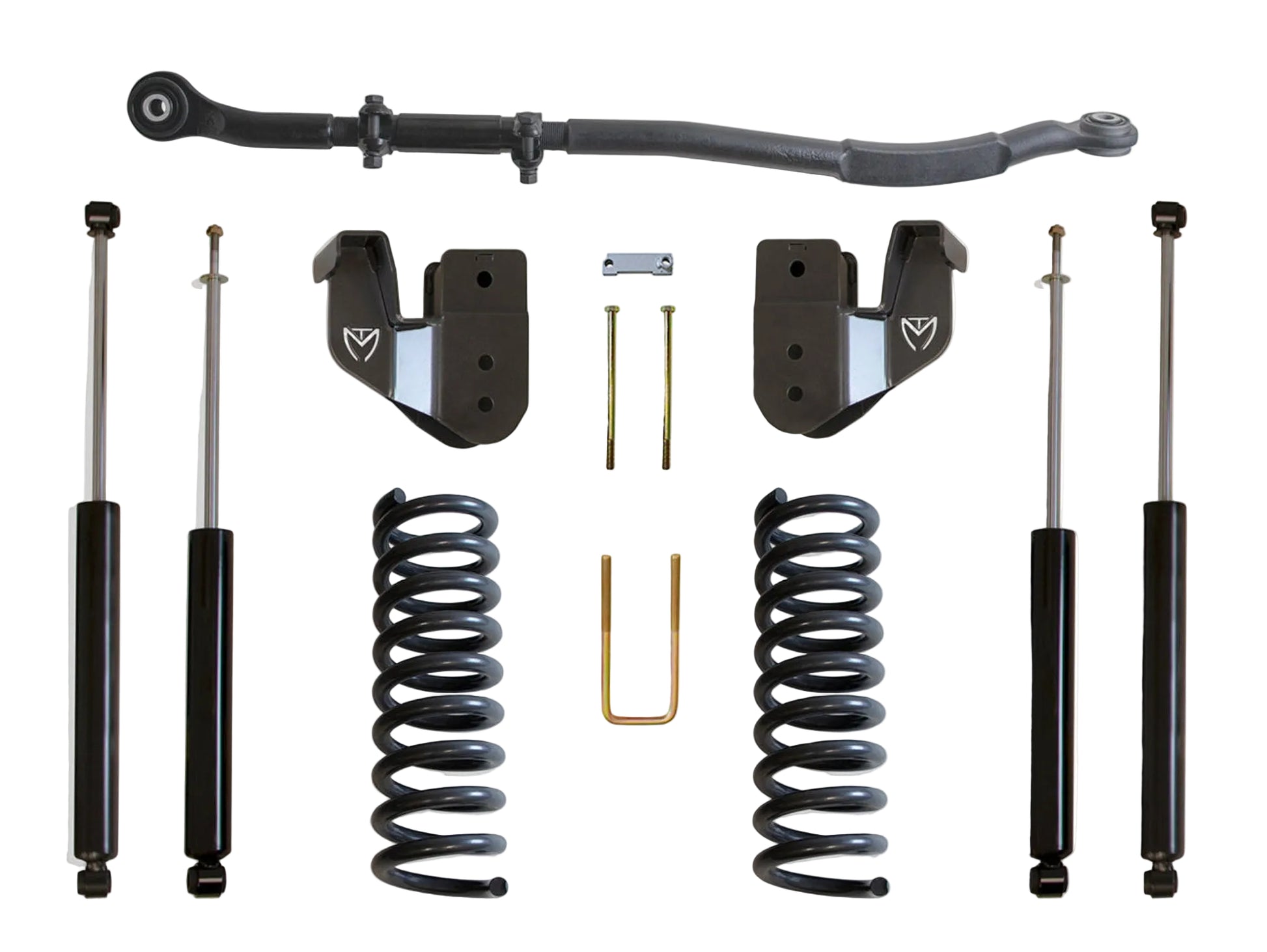 MaxTrac Ram 3500 lift kit with adjustable track bar | Ram 3500 diesel 2.5 inch suspension lift kit | Max Trac K947325 lift kit