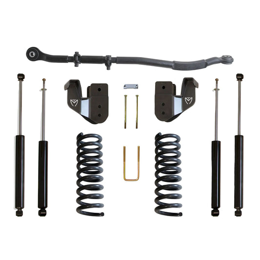 MaxTrac Ram 3500 lift kit with adjustable track bar | Ram 3500 diesel 2.5 inch suspension lift kit | Max Trac K947325 lift kit