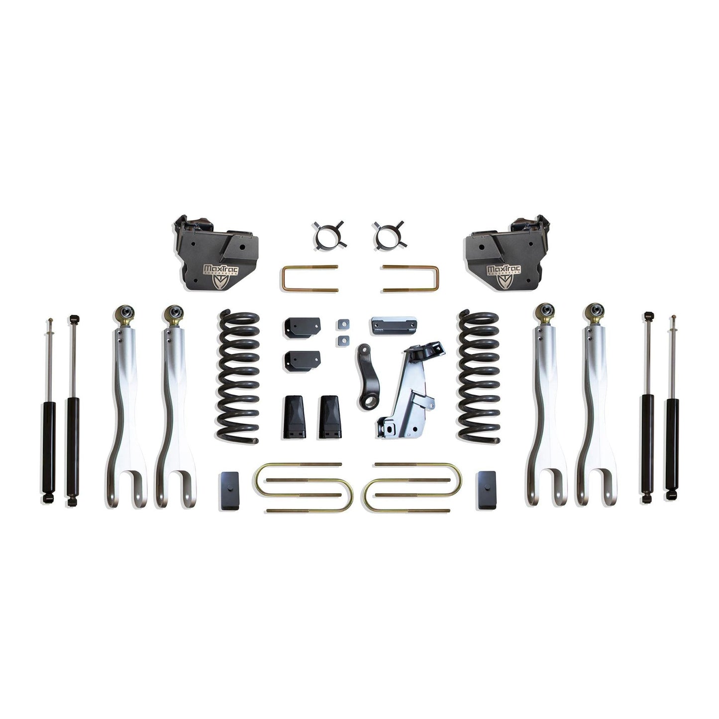 MaxTrac K947341L 4/1 Lift Kit w/4-Link Fits 2013-18 Ram 3500 4x4