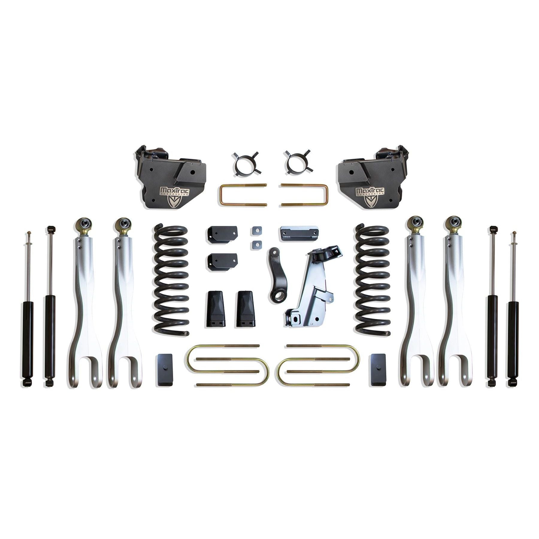 MaxTrac K947363L 6/3 4-Link Lift Kit Fits 2013-2018 Ram 3500 4x4