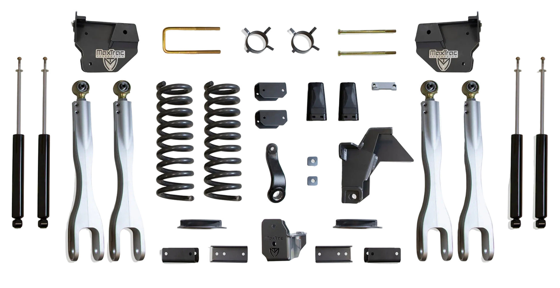 RAM 2500 forged aluminum 4-link suspension | MaxTrac 4 inch lift kit | Max Trac K947441LA