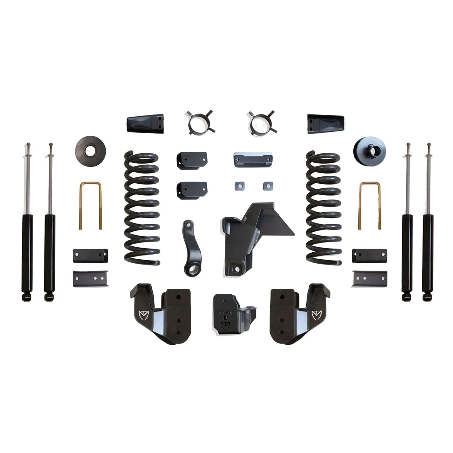MaxTrac lift kit with diesel coils radius arm brackets coil spacers and shocks | Max Trac Ram 2500 suspension lift | Ram 2500 6 inch lift with 38 inch tire clearance4x4