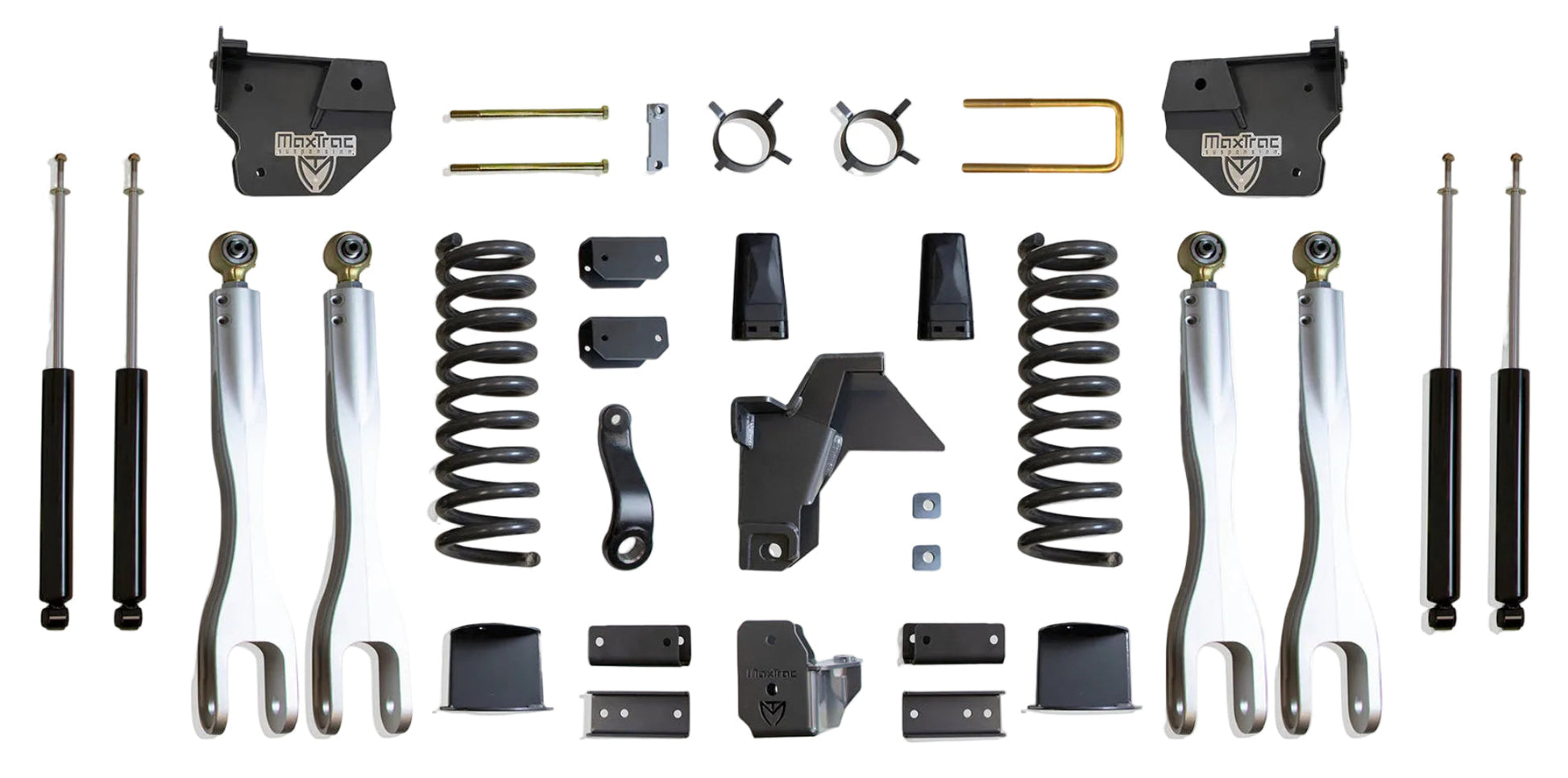 RAM 2500 forged aluminum 4-link suspension | MaxTrac 8 inch lift kit | Max Trac K947485LA