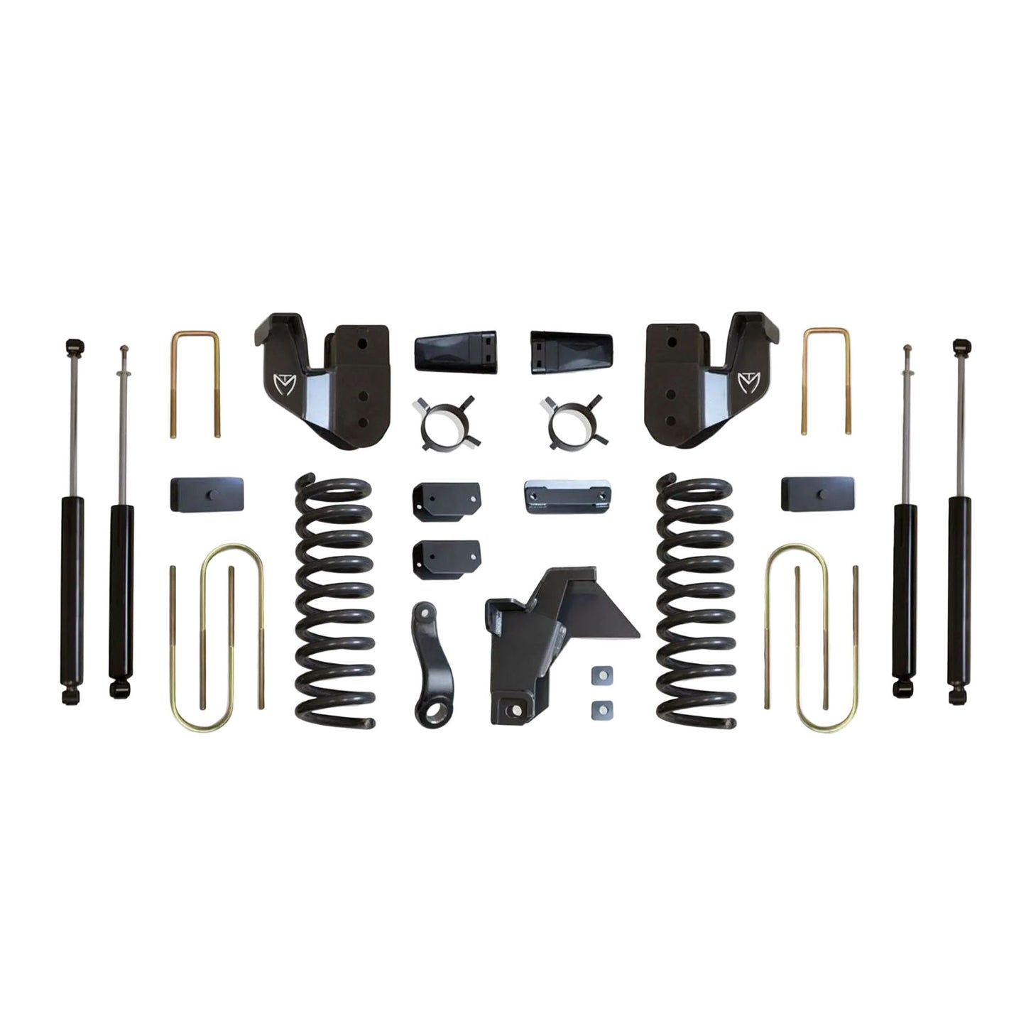 MaxTrac lift kit with diesel coils radius arm brackets blocks and shocks | Max Trac Ram 3500 suspension lift | Ram 3500 6 inch lift with 38 inch tire clearance