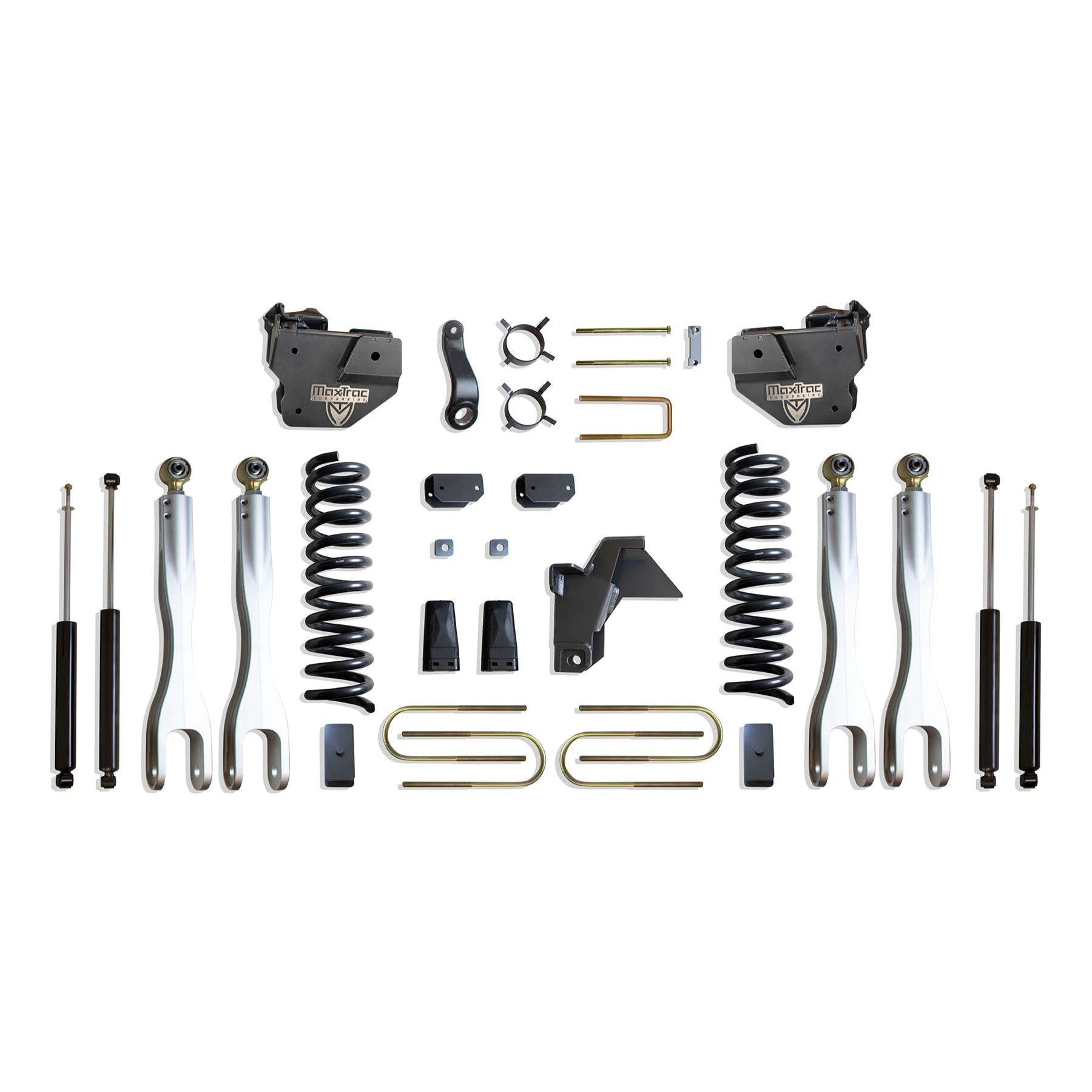 MaxTrac K947585L 8/5.5 4-Link MaxPro Lift Kit Fits 2019-2023 Ram 3500 4x4