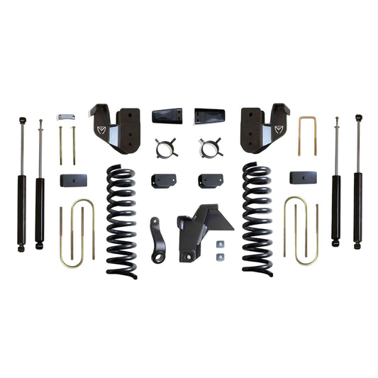 MaxTrac lift kit with diesel coils radius arm brackets blocks and shocks | Max Trac Ram 3500 suspension lift | Ram 3500 8 inch lift with 40 inch tire clearance
